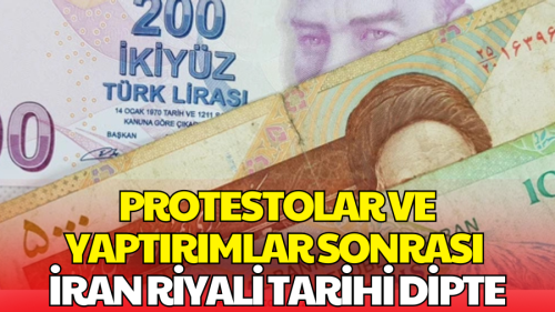 İran Riyali Türk Lirası Karşısında Tarihi Dipte